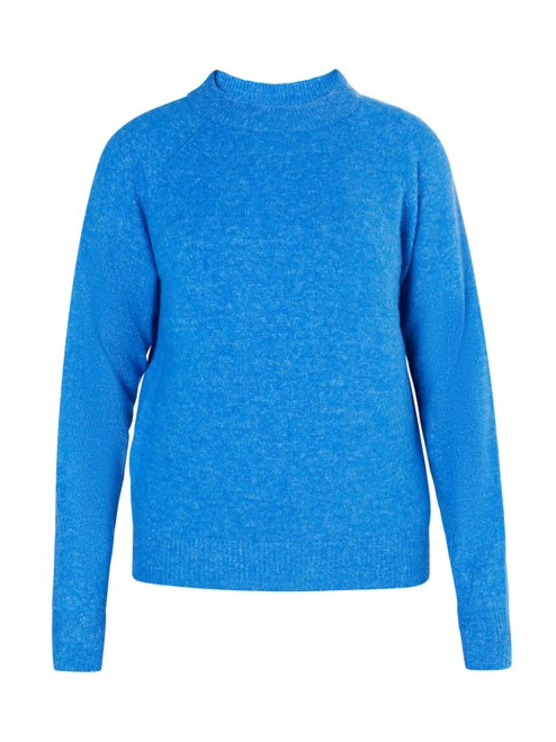 MyMo Damen Strickpullover in hellblau