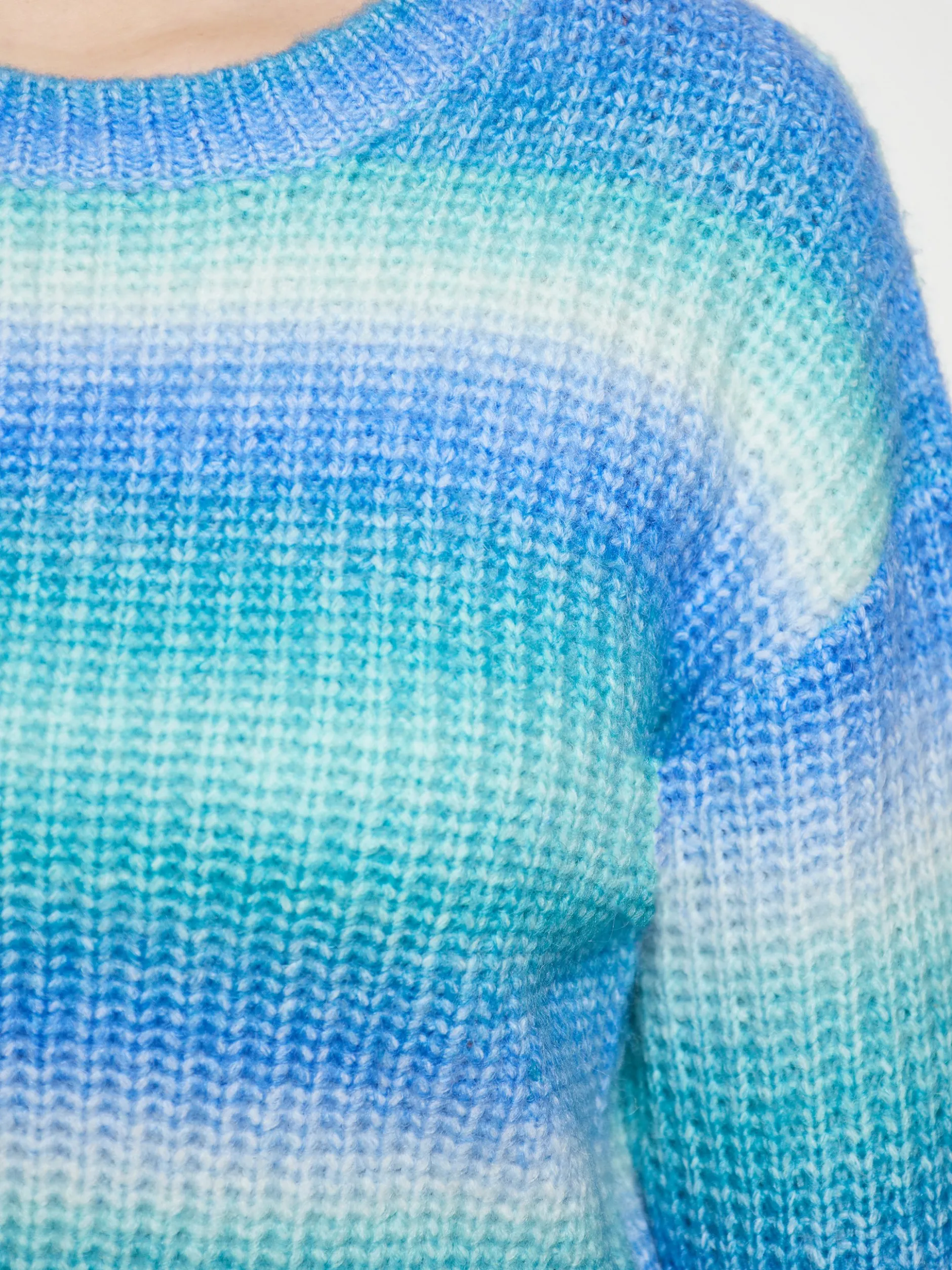 MyMo Damen Strickpullover in mehrfarbig