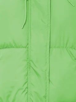 MyMo Damen Wattierte Steppjacke in grün