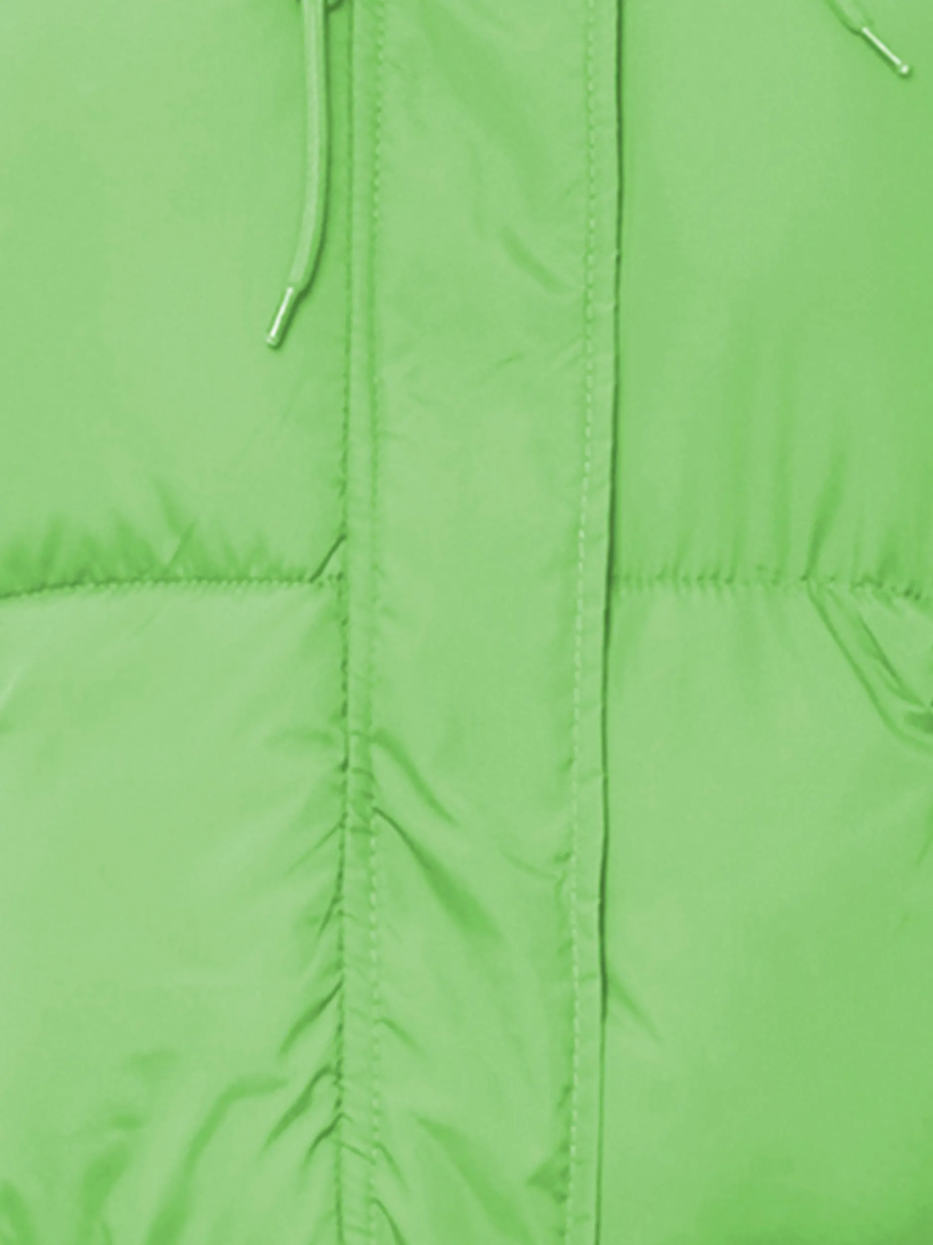 MyMo Damen Wattierte Steppjacke in grün