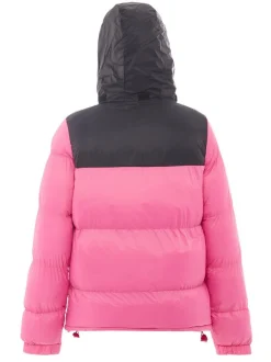 MyMo Damen Wattierte Steppjacke in mehrfarbig
