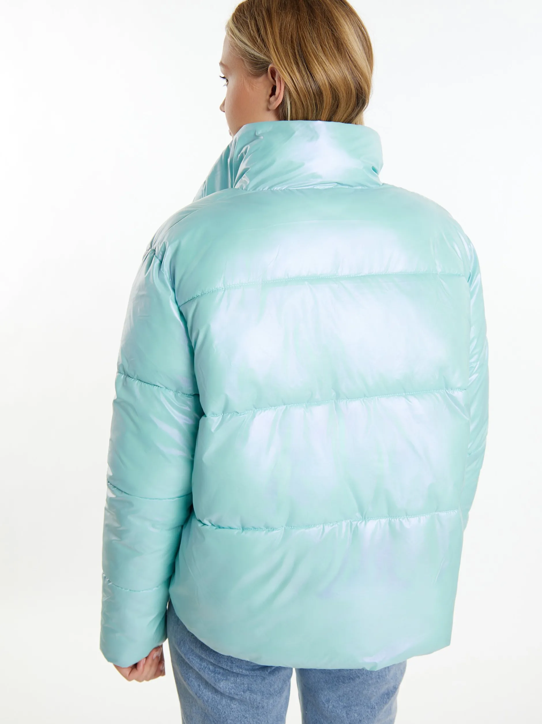 MyMo Damen Winterjacke in mint