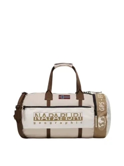 Napapijri Herren Duffle-Bag - H-EQUATOR DUF in camel weiß