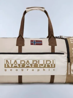 Napapijri Herren Duffle-Bag - H-EQUATOR DUF in camel weiß