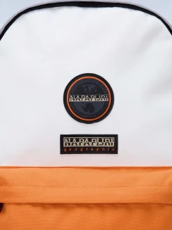 Napapijri Herren Rucksack - VOYAGE 3 - 20, 8L in weiß orange