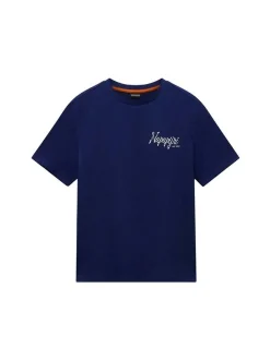 Napapijri Herren T-Shirt - S-ELIOR SS in marine