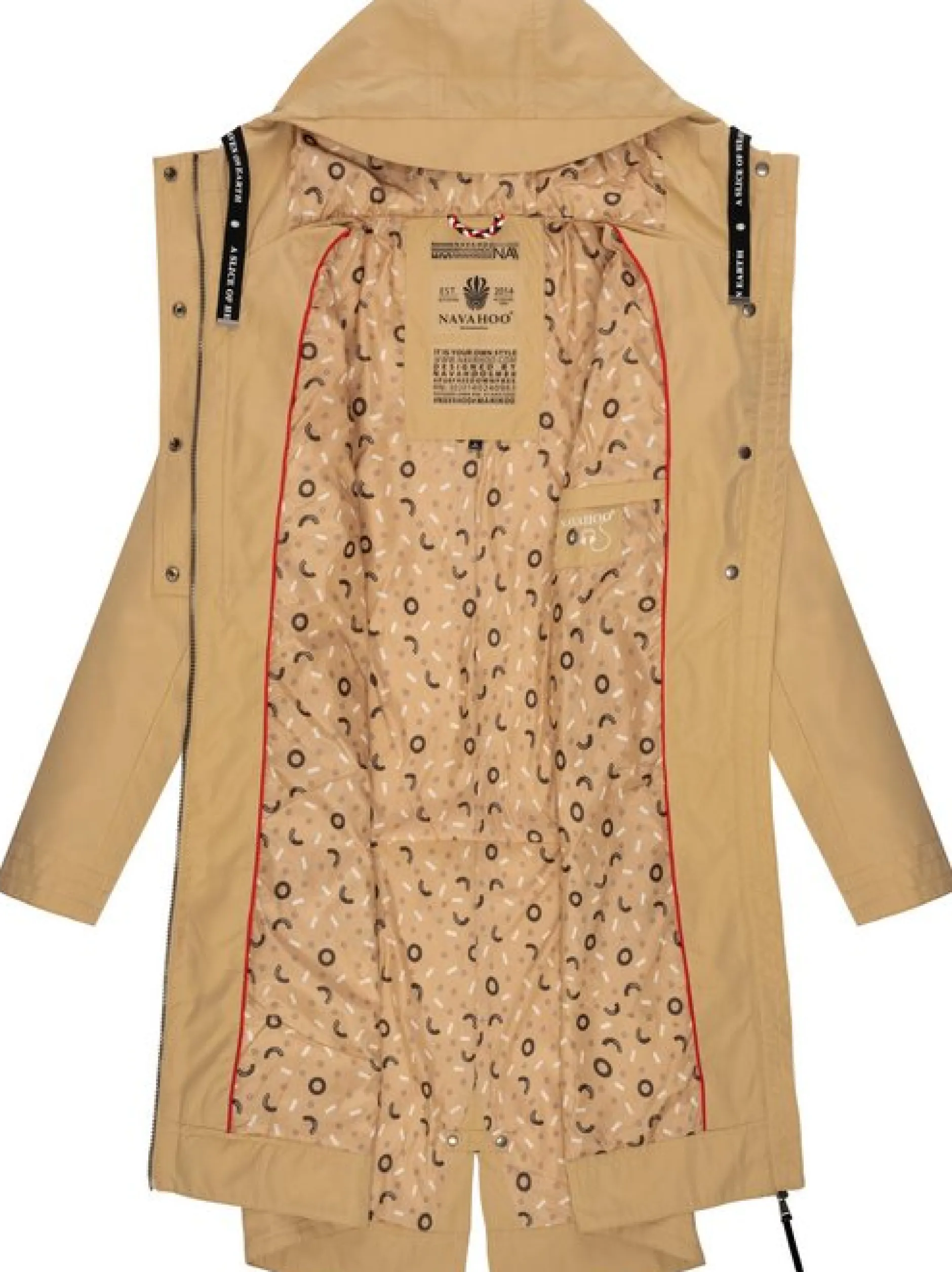 Navahoo Damen Übergangsjacke - Josinaa in beige
