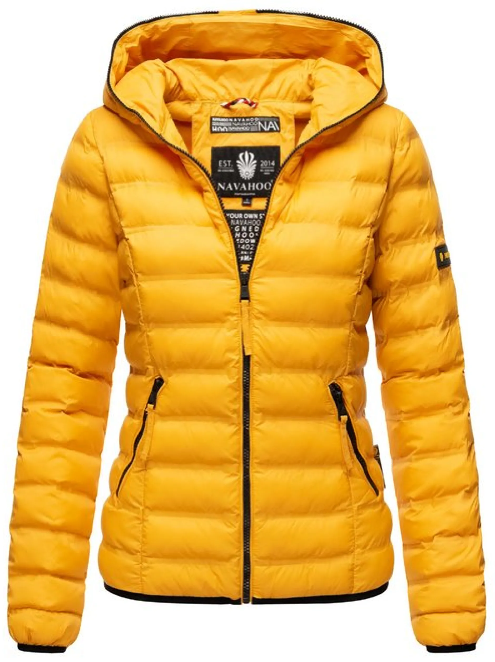 Navahoo Damen Übergangsjacke - Neevia in gelb