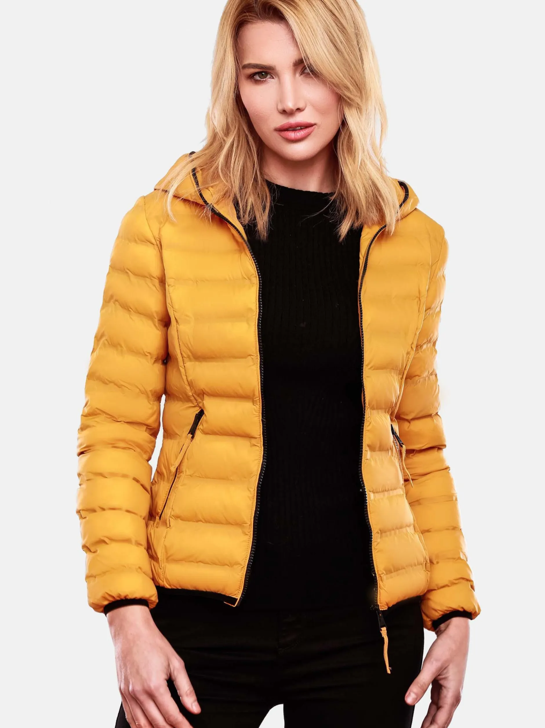 Navahoo Damen Übergangsjacke - Neevia in gelb