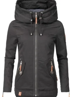 Navahoo Damen Übergangsjacke - Wekoo in schwarz