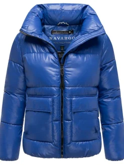 Navahoo Damen Kurzjacke - Eispracht 14 in blau