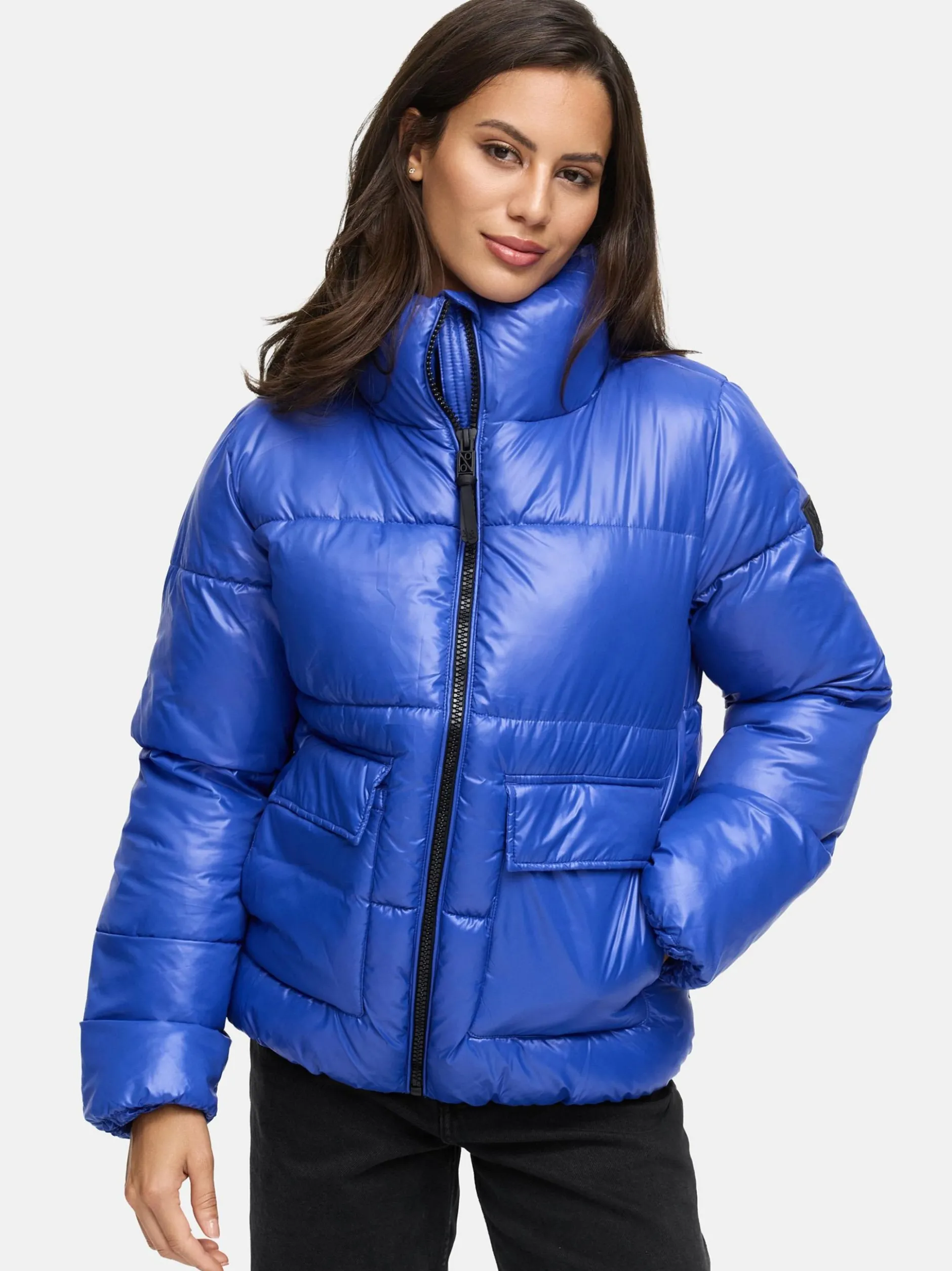 Navahoo Damen Kurzjacke - Eispracht 14 in blau