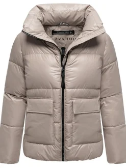 Navahoo Damen Kurzjacke - Eispracht 14 in taupe