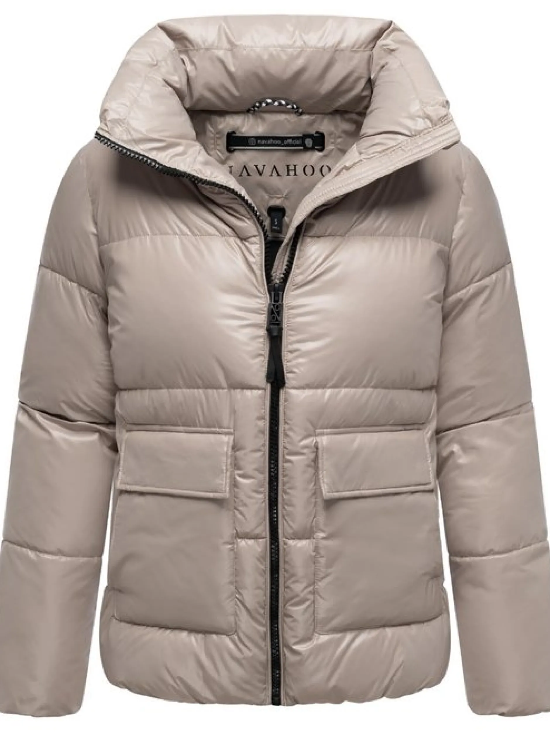 Navahoo Damen Kurzjacke - Eispracht 14 in taupe