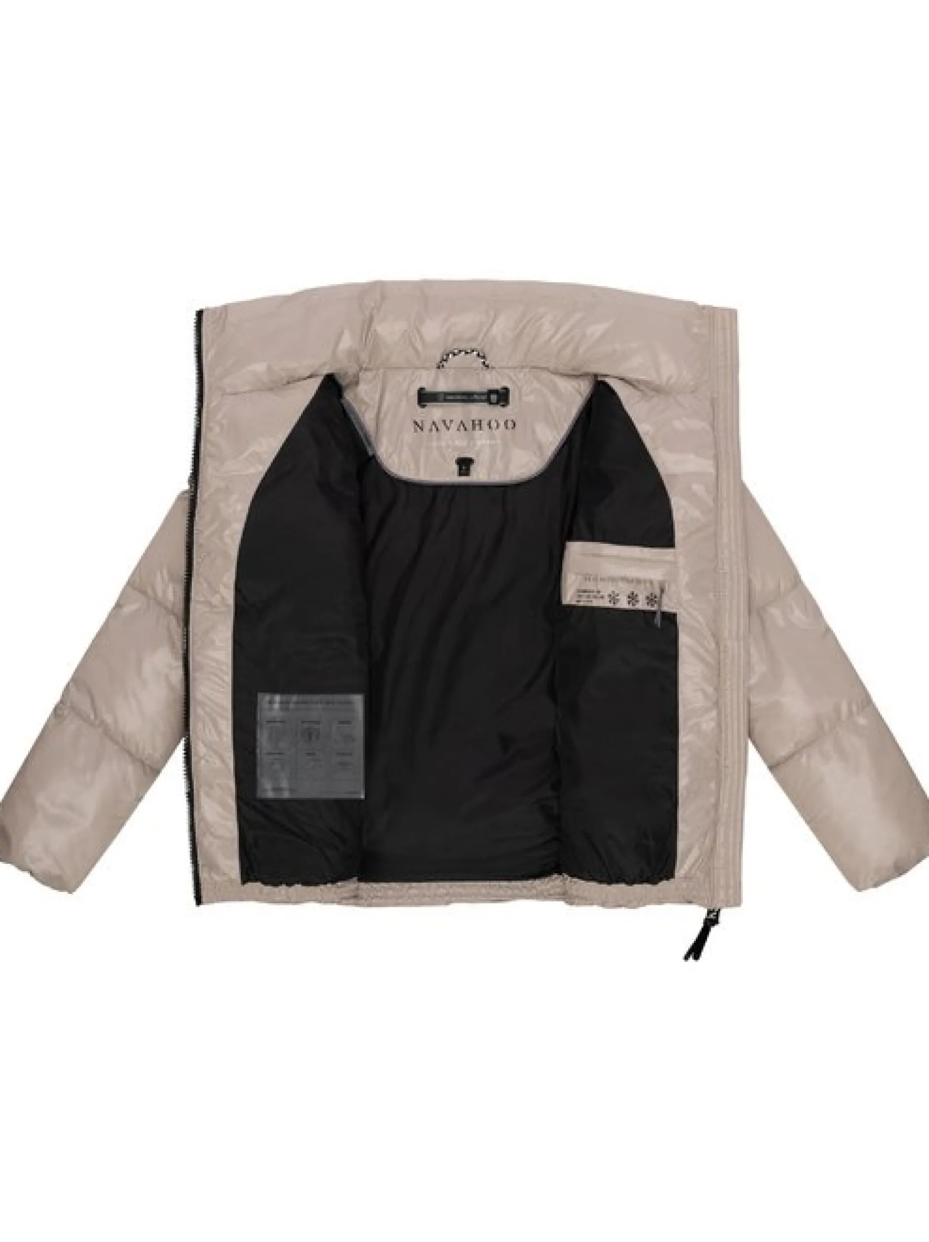 Navahoo Damen Kurzjacke - Eispracht 14 in taupe