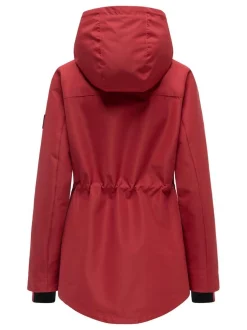 Navahoo Damen Outdoorjacke - Blumentanz 14 in rot