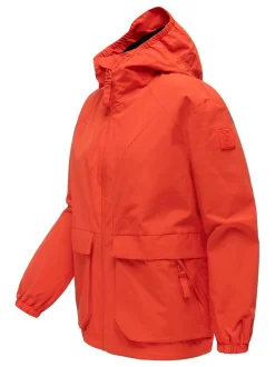 Navahoo Damen Outdoorjacke - Donnerwetter 14 in orange