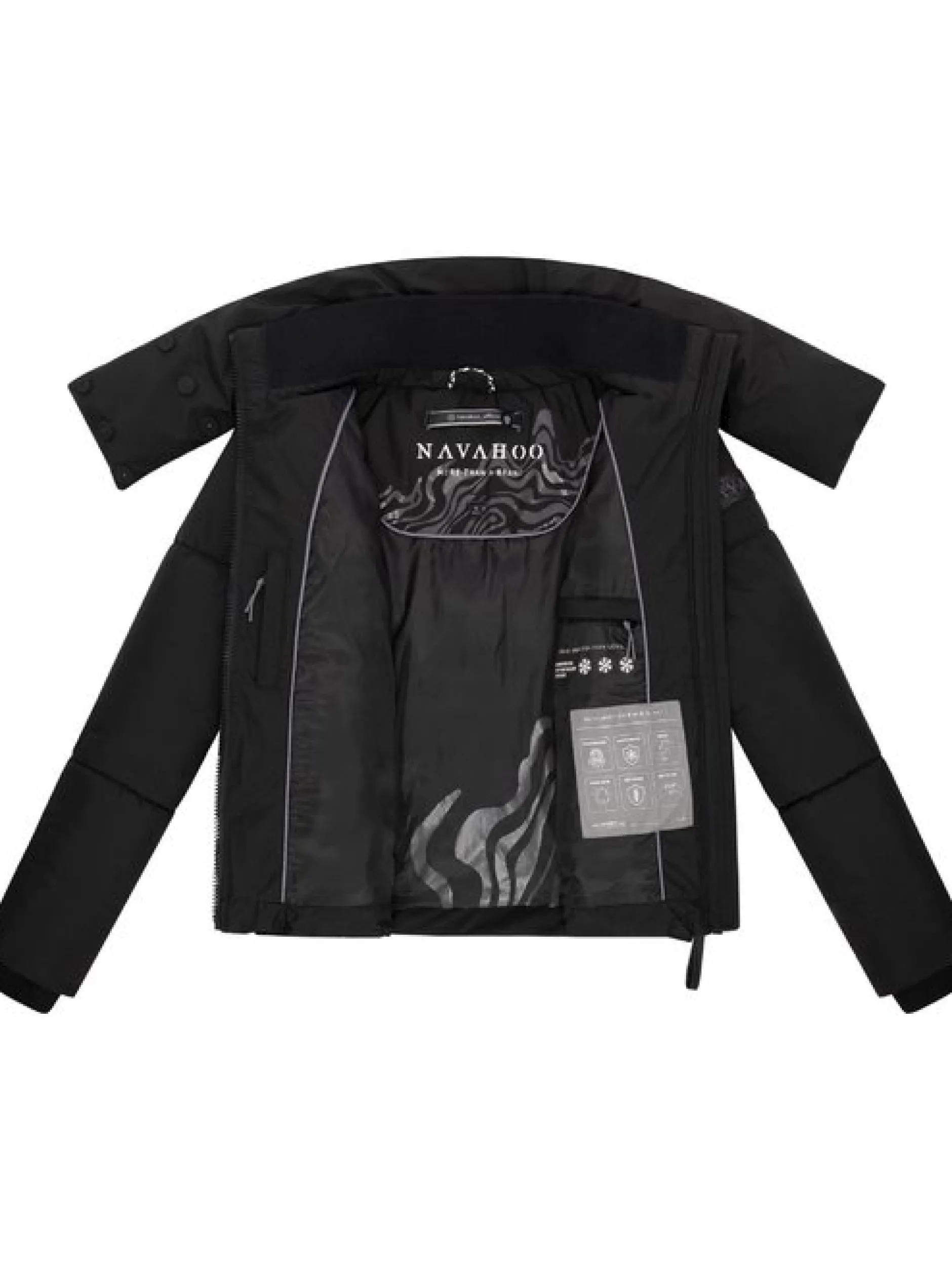 Navahoo Damen Outdoorjacke - Traumelfe 14 in schwarz
