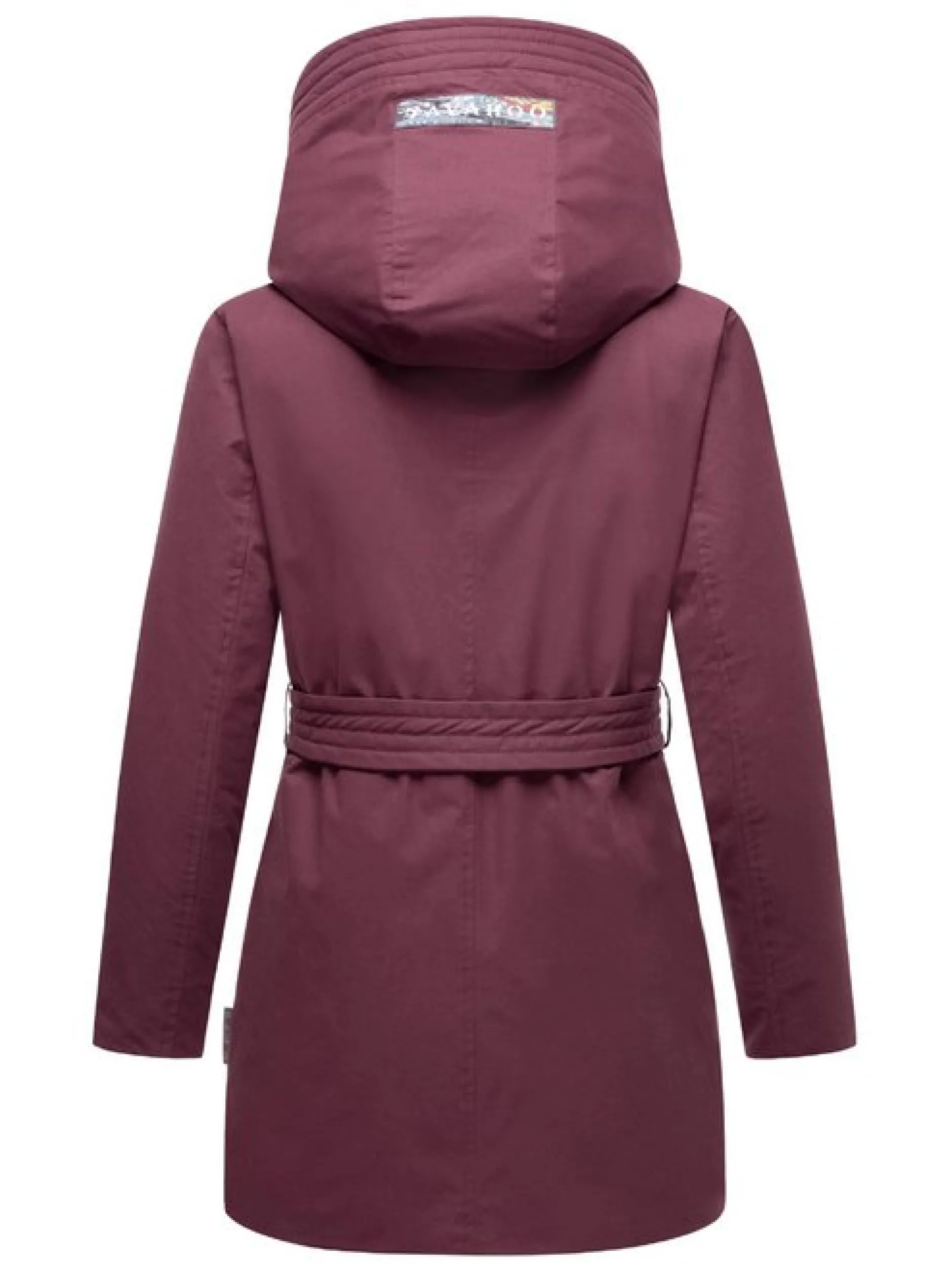 Navahoo Damen Parka - Eishauch 14 in aubergine