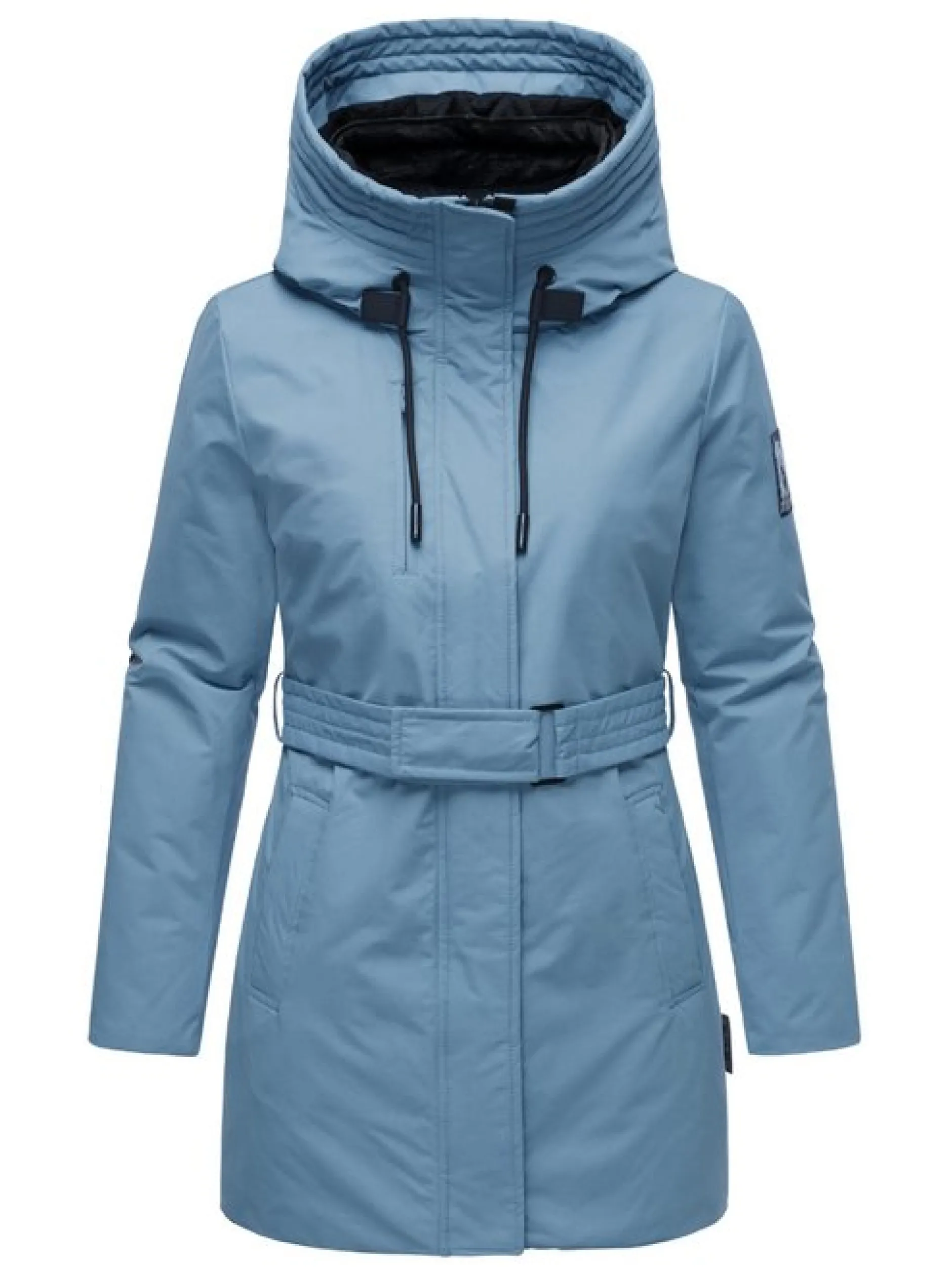 Navahoo Damen Parka - Eishauch 14 in blau