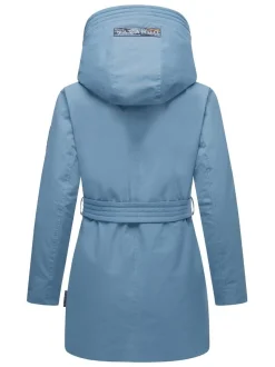 Navahoo Damen Parka - Eishauch 14 in blau