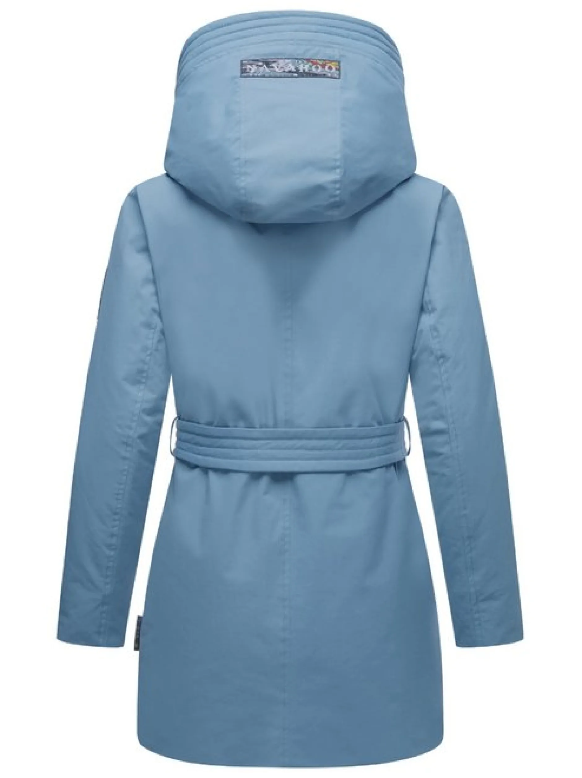 Navahoo Damen Parka - Eishauch 14 in blau