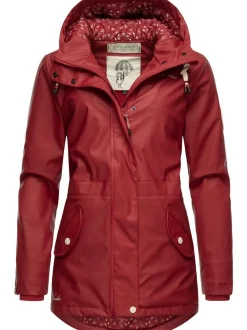 Navahoo Damen Regenjacke - Ocean Heart in rot