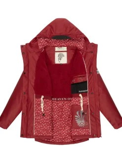 Navahoo Damen Regenjacke - Ocean Heart in rot