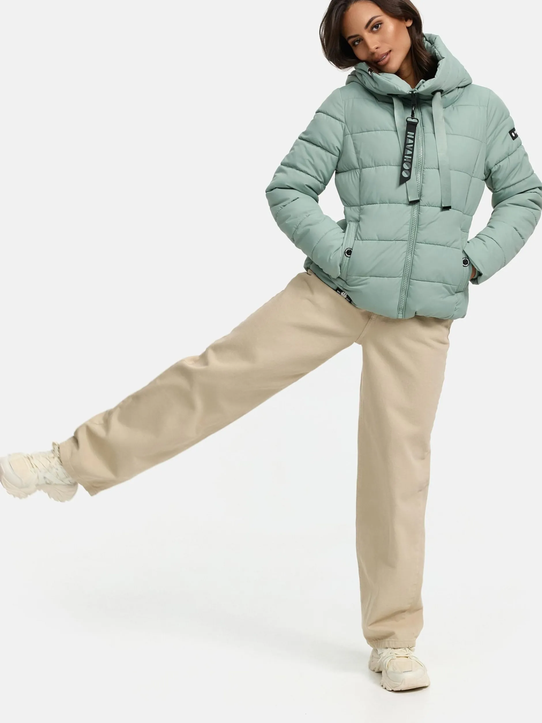 Navahoo Damen Steppjacke - Amayaa in mint