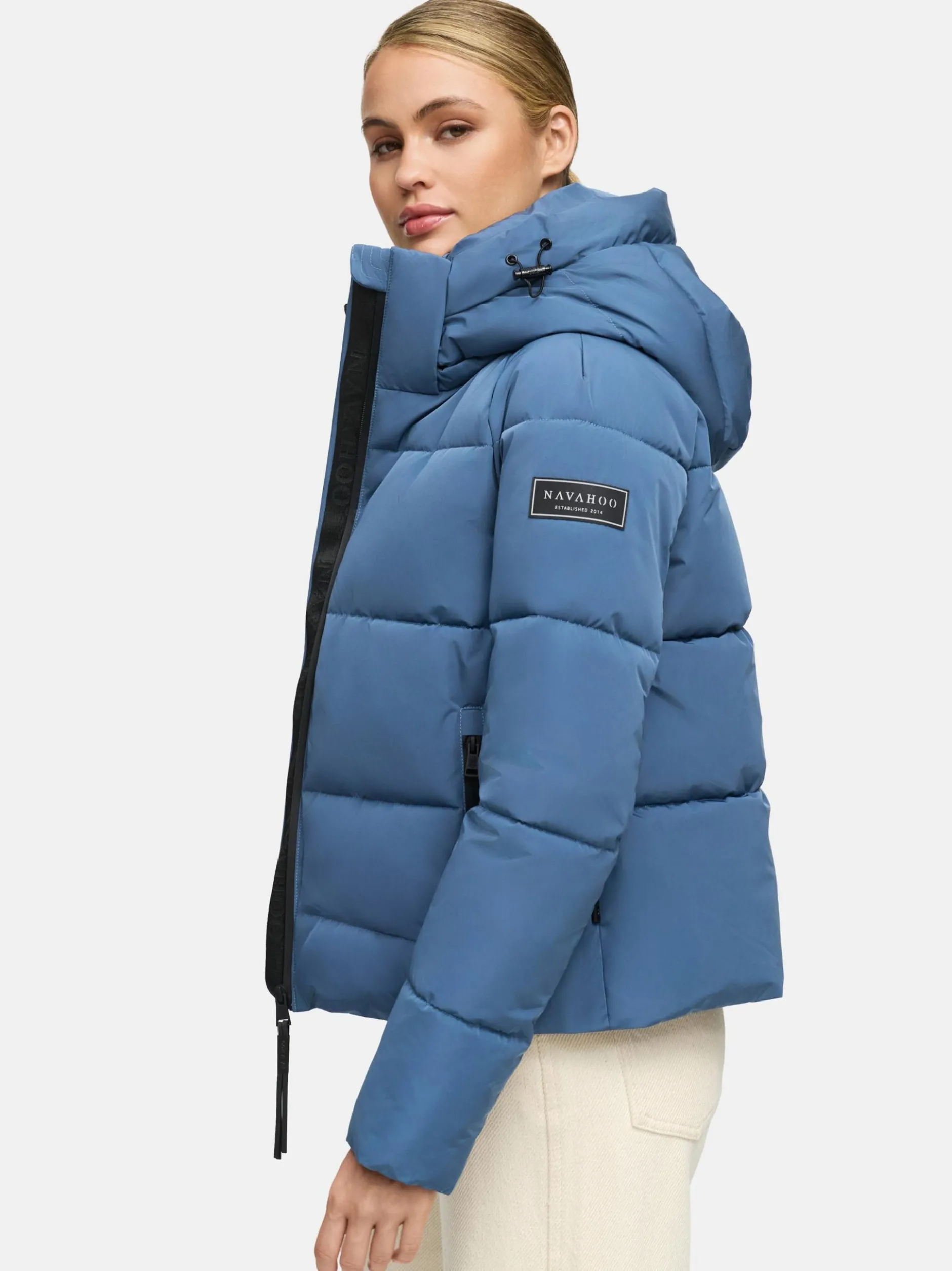 Navahoo Damen Steppjacke - Frostherz XIV in blau