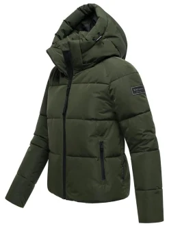 Navahoo Damen Steppjacke - Frostherz XIV in oliv