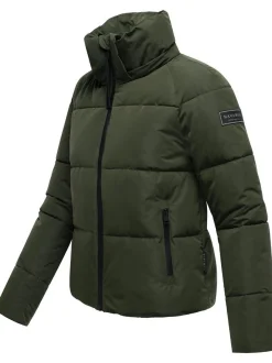Navahoo Damen Steppjacke - Frostherz XIV in oliv