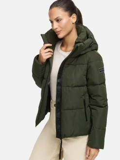 Navahoo Damen Steppjacke - Frostherz XIV in oliv