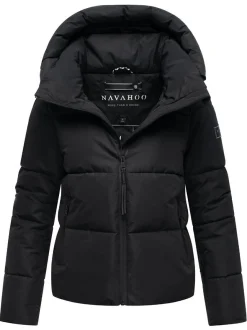Navahoo Damen Steppjacke - Frostherz XIV in schwarz