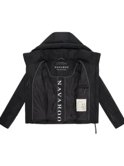 Navahoo Damen Steppjacke - Frostherz XIV in schwarz