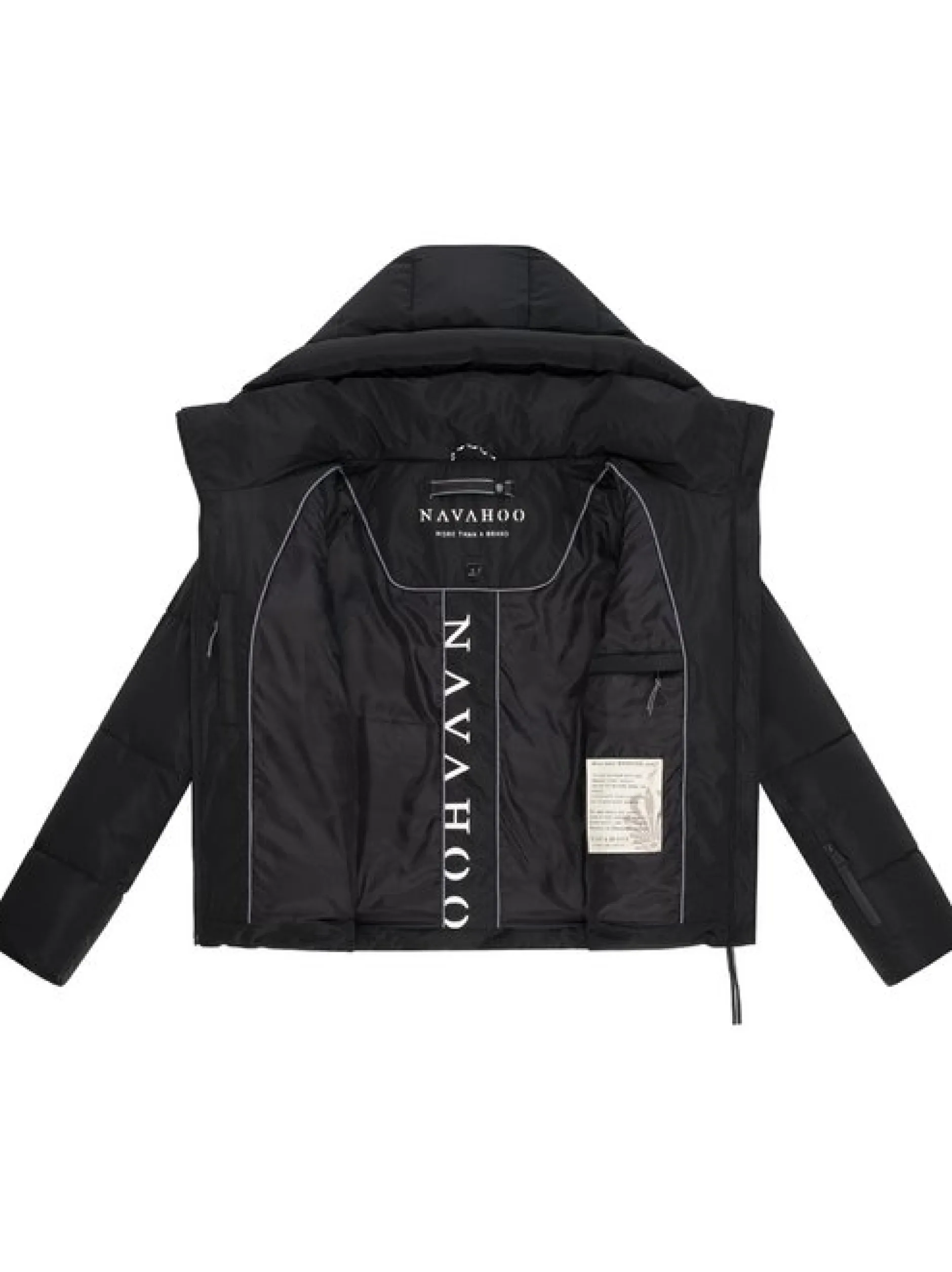 Navahoo Damen Steppjacke - Frostherz XIV in schwarz