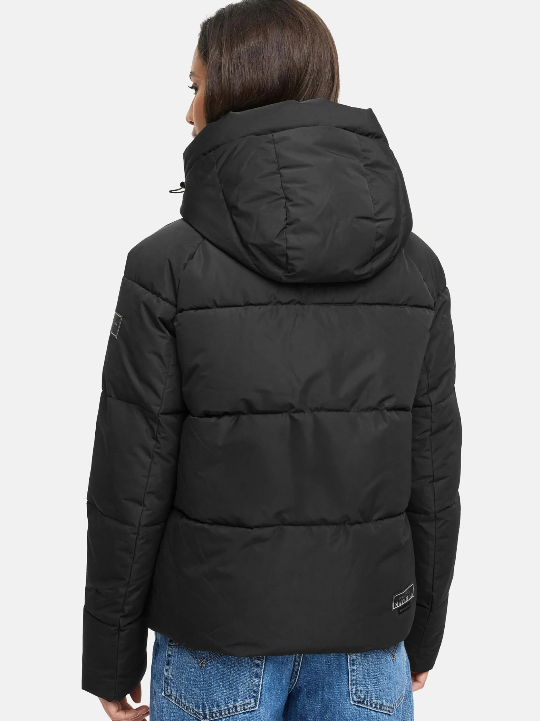 Navahoo Damen Steppjacke - Frostherz XIV in schwarz