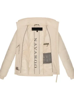 Navahoo Damen Steppjacke - Liebesfee 14 in beige