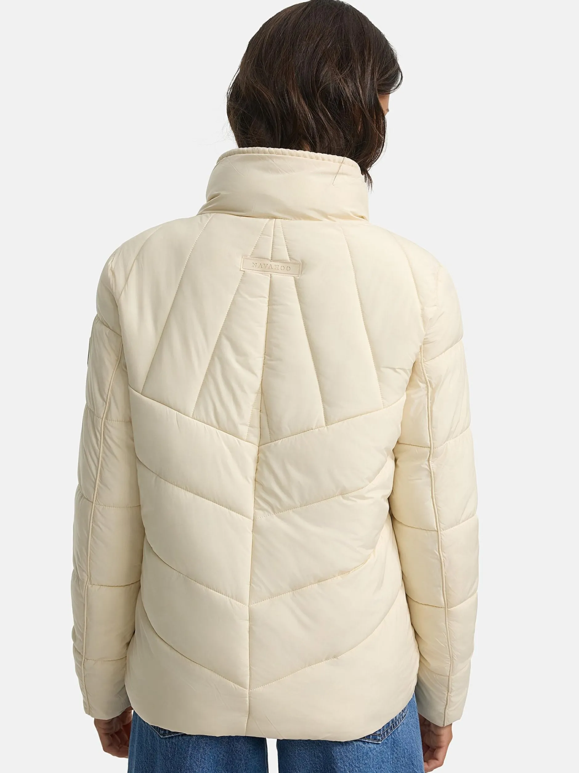 Navahoo Damen Steppjacke - Liebesfee 14 in beige