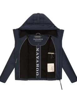 Navahoo Damen Steppjacke - Liebesküken XIV in marine