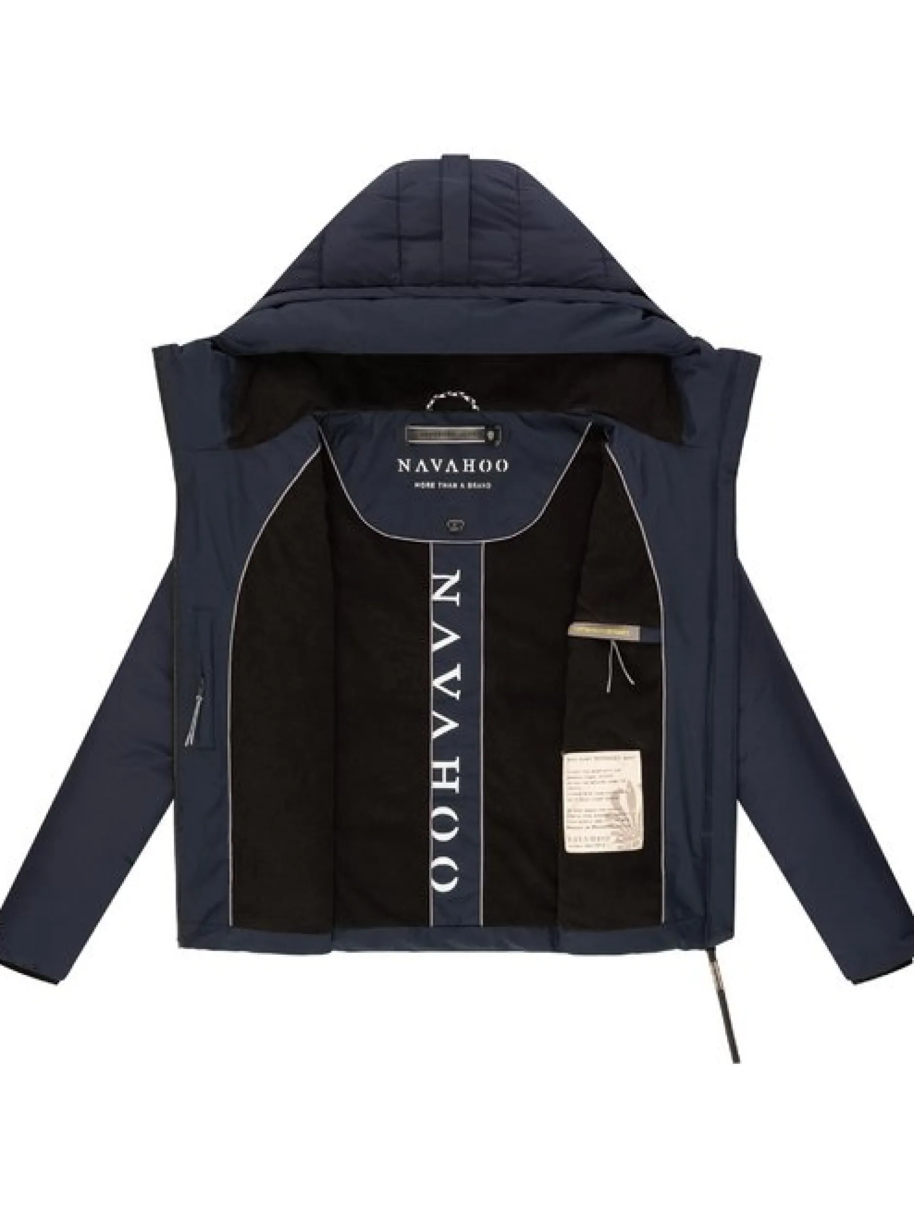 Navahoo Damen Steppjacke - Liebesküken XIV in marine