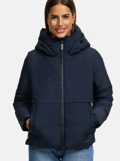 Navahoo Damen Steppjacke - Liebesküken XIV in marine