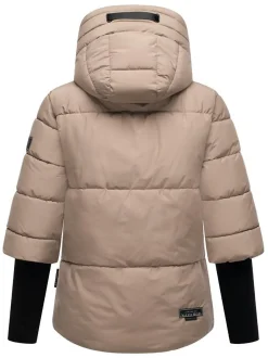 Navahoo Damen Steppjacke - Lotusherz XIV in taupe