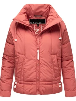 Navahoo Damen Steppjacke - Luftzauber 14 in koralle