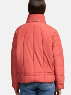 Navahoo Damen Steppjacke - Luftzauber 14 in koralle