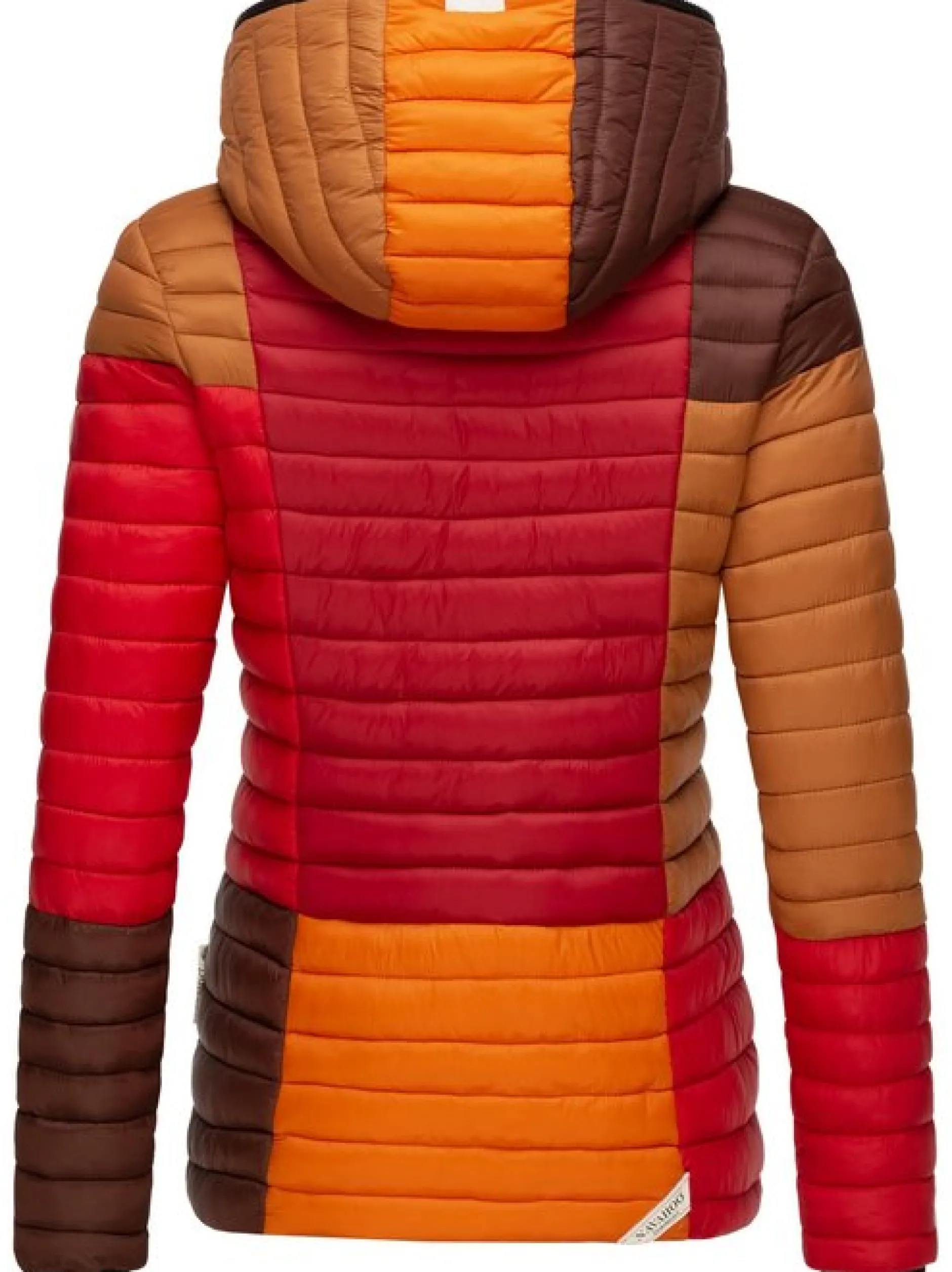 Navahoo Damen Steppjacke - Multikulti in braun