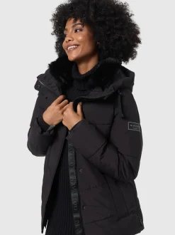 Navahoo Damen Steppjacke - Sag ja XIV in schwarz