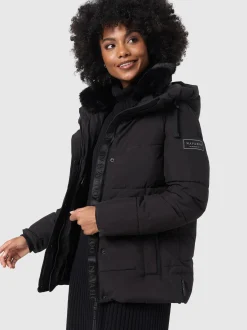 Navahoo Damen Steppjacke - Sag ja XIV in schwarz