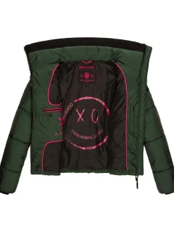 Navahoo Damen Steppjacke - Sternschnüppchen in tanne