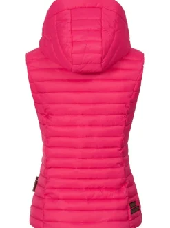Navahoo Damen Steppweste - Shadaa in rosa
